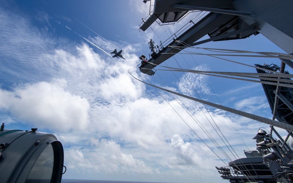 George Washington Conducts Flight Operations