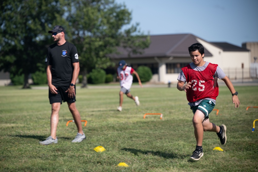 Little Defenders lead the way during camp