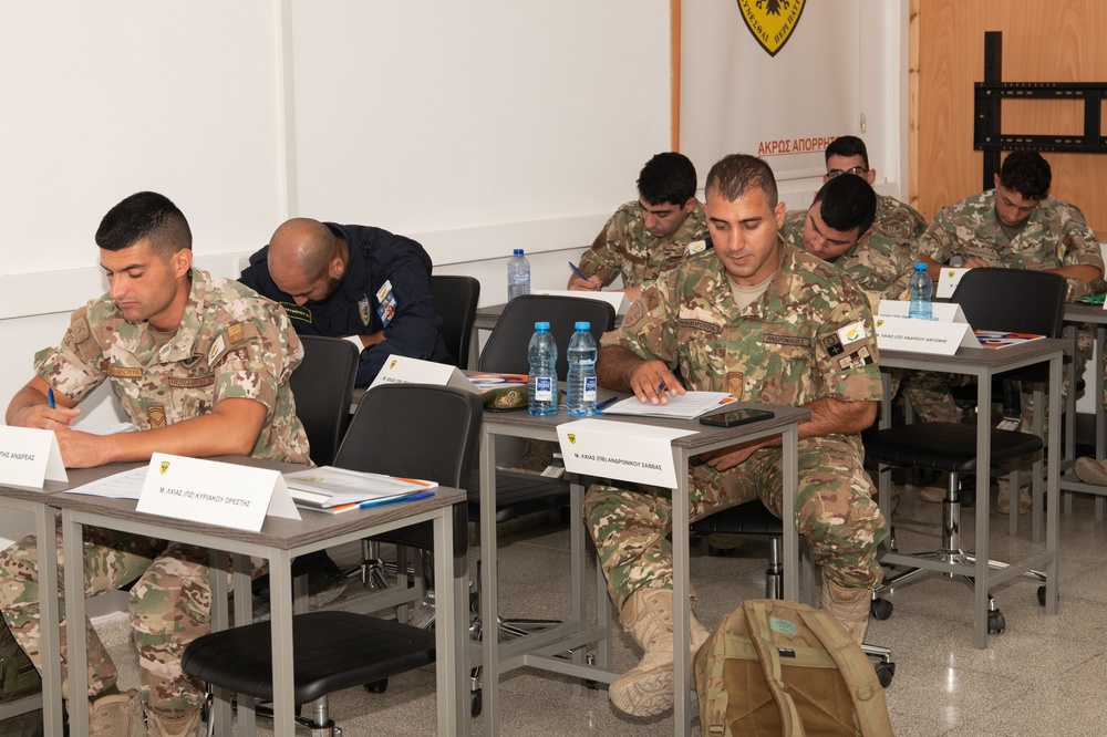 Republic of Cyprus State Partnership Program enhances inaugural NCO development course