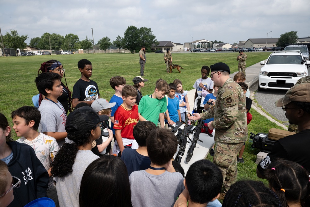 Little Defenders lead the way during camp