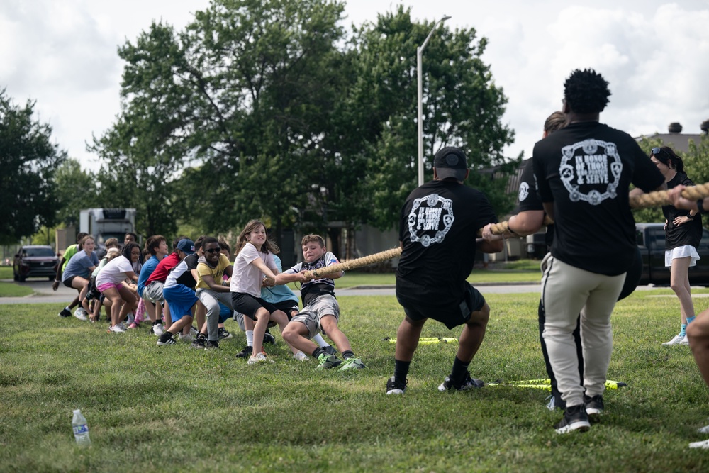Little Defenders lead the way during camp
