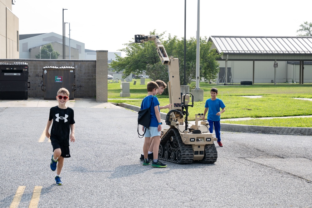 Little Defenders lead the way during camp