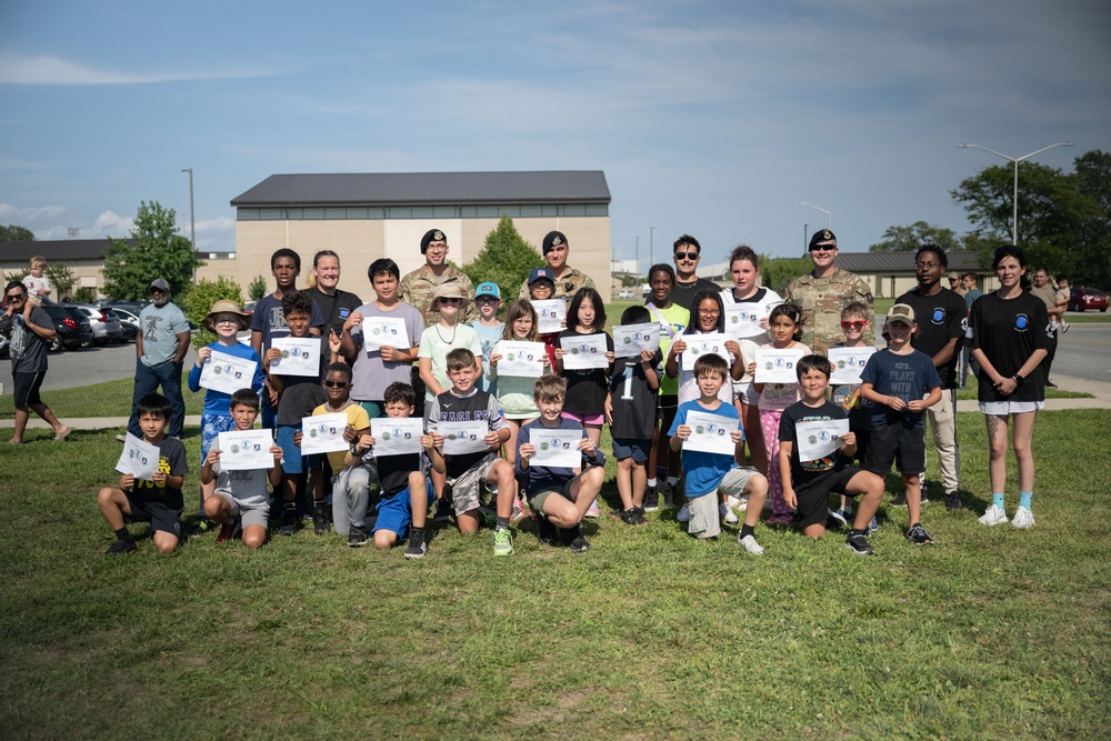 Little Defenders lead the way during camp
