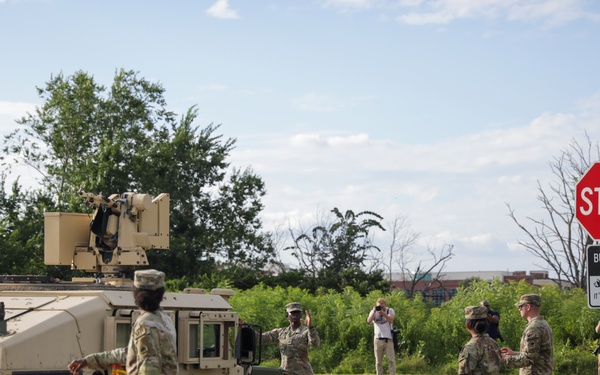 D.C. Army National Guard Mobilized for Law Enforcement Support within Washington D.C.