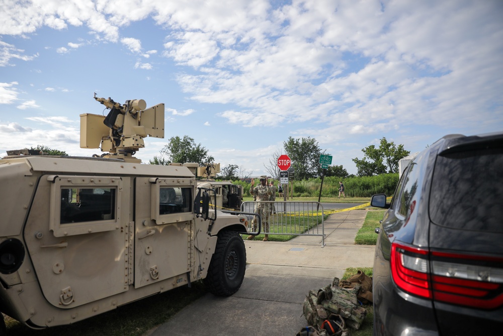 D.C. Army National Guard Mobilized for Law Enforcement Support within Washington D.C.