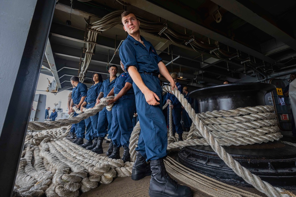 Daily Operations Aboard USS George H.W. Bush (CVN 77)