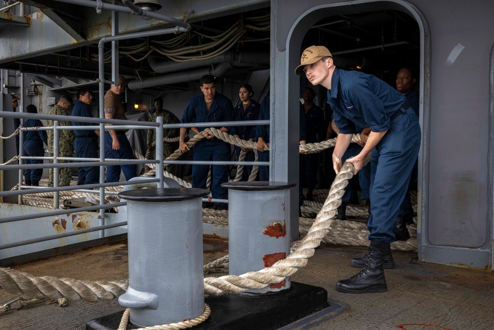 Daily Operations Aboard USS George H.W. Bush (CVN 77)