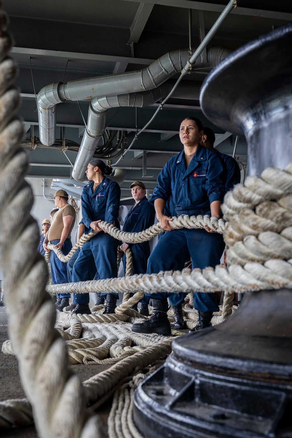 Daily Operations Aboard USS George H.W. Bush (CVN 77)