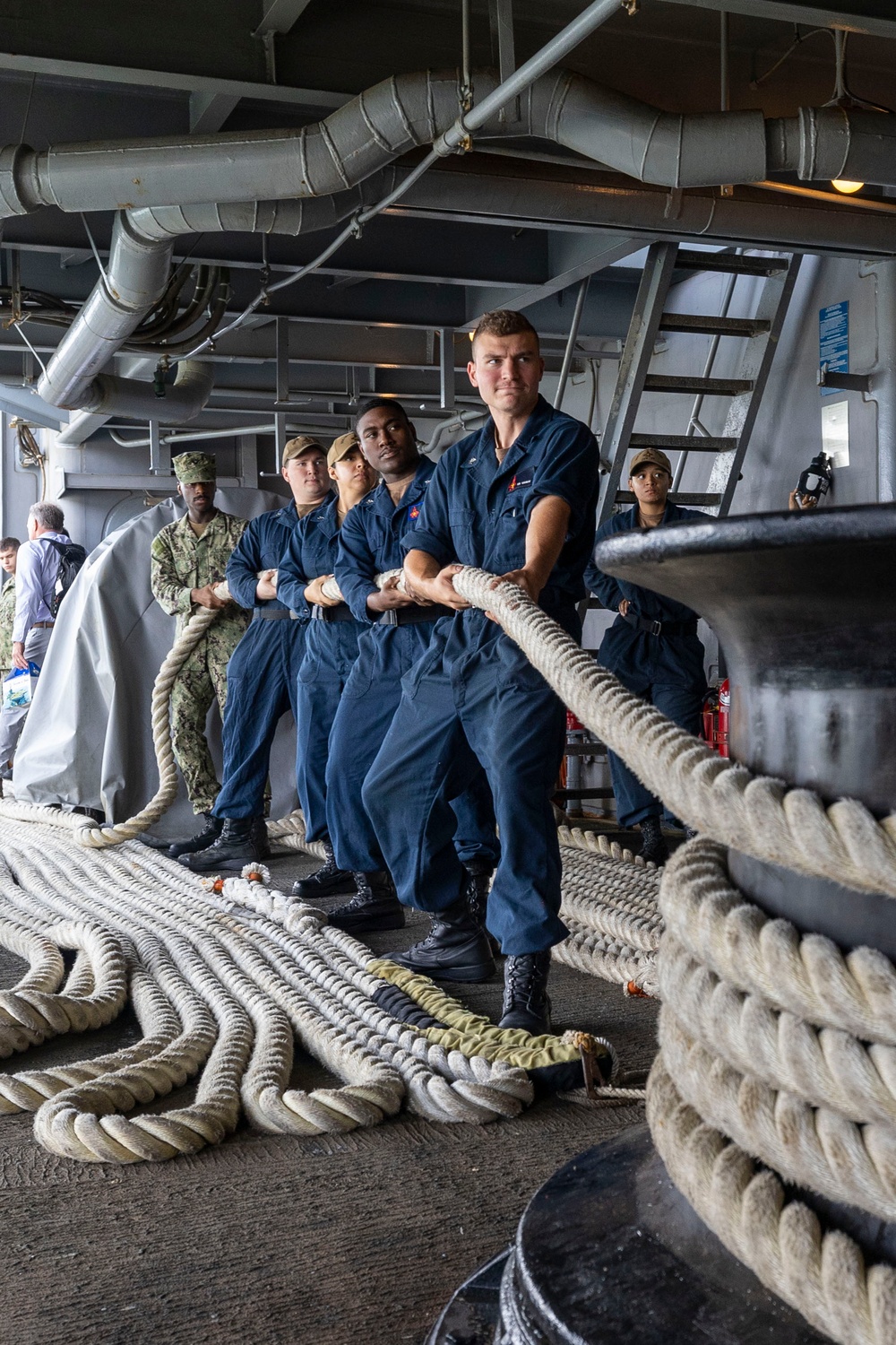 Daily Operations Aboard USS George H.W. Bush (CVN 77)