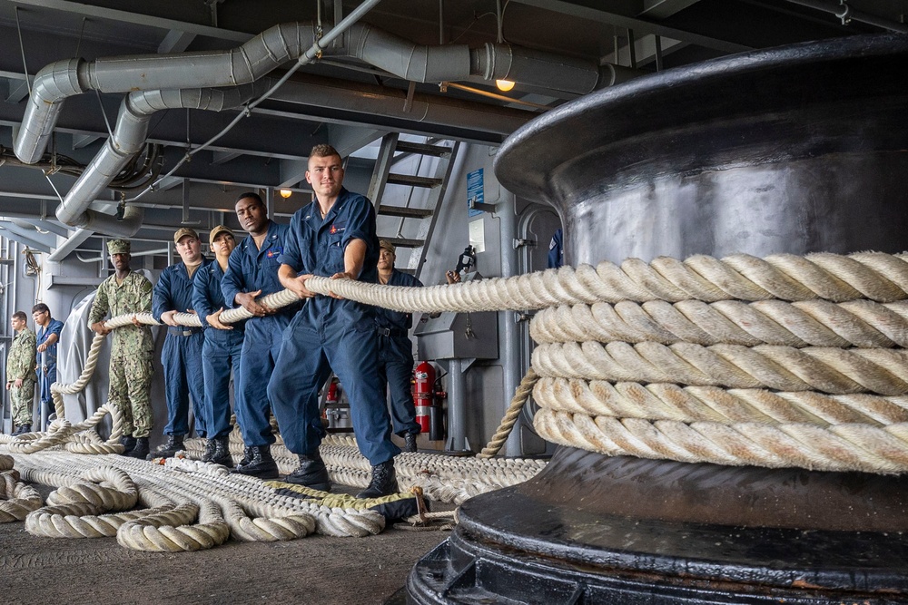 Daily Operations Aboard USS George H.W. Bush (CVN 77)