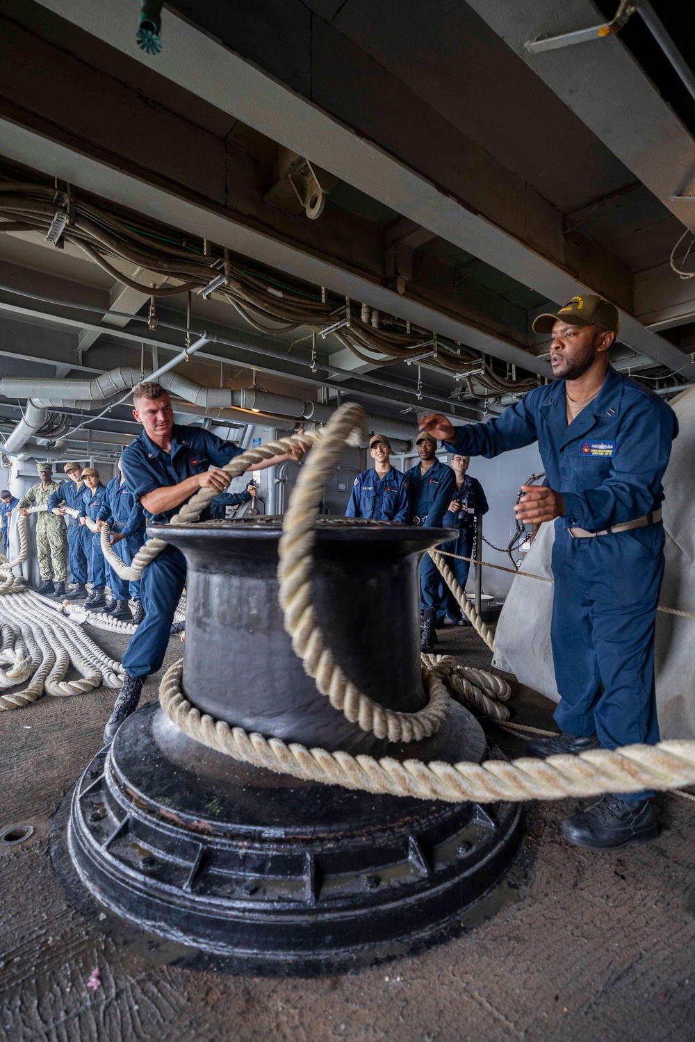 Daily Operations Aboard USS George H.W. Bush (CVN 77)