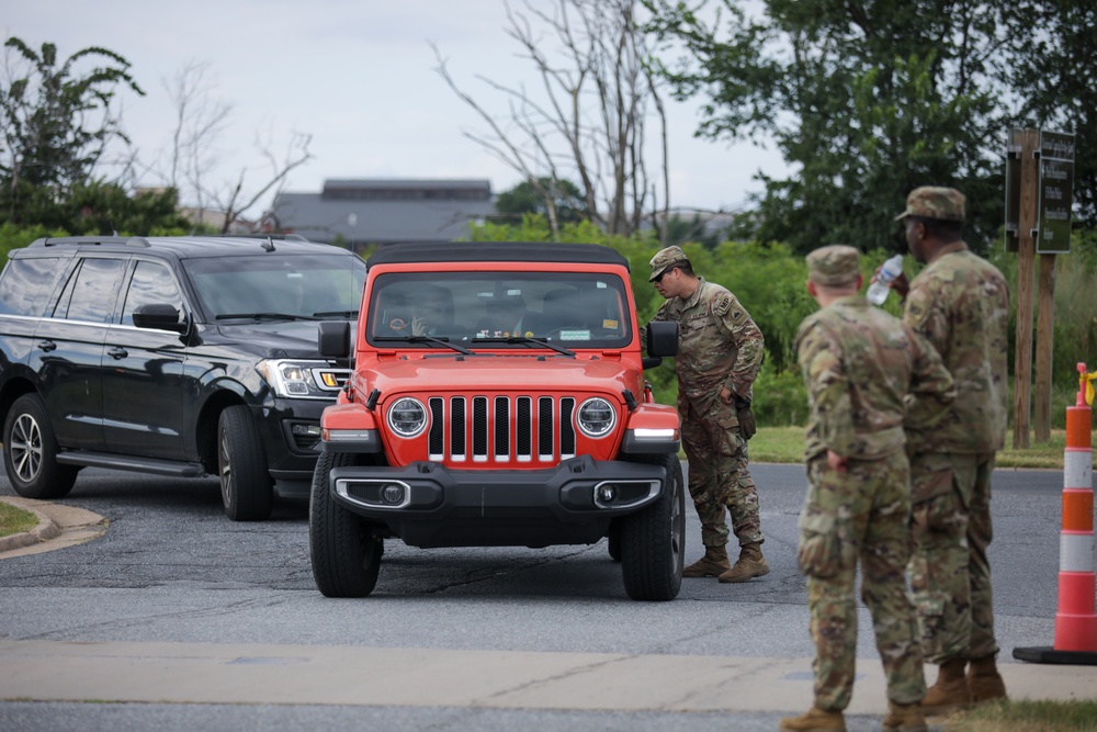 D.C. Army National Guard Mobilized for Law Enforcement Support within Washington D.C.