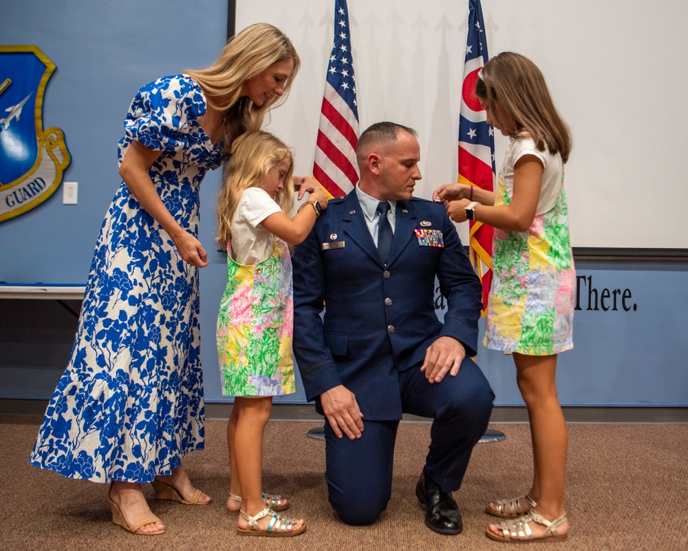 Lt. Col. Schnack promotion