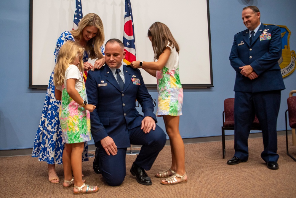 Lt. Col. Schnack promotion