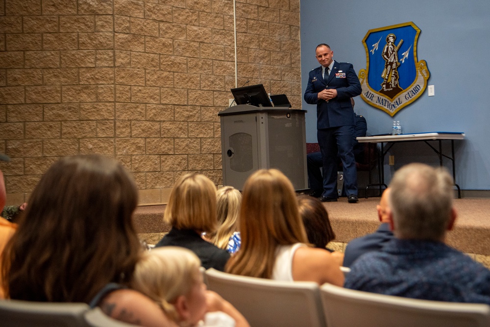Lt. Col. Schnack promotion