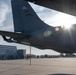 Maintenance Airmen sweep flightline for FOD