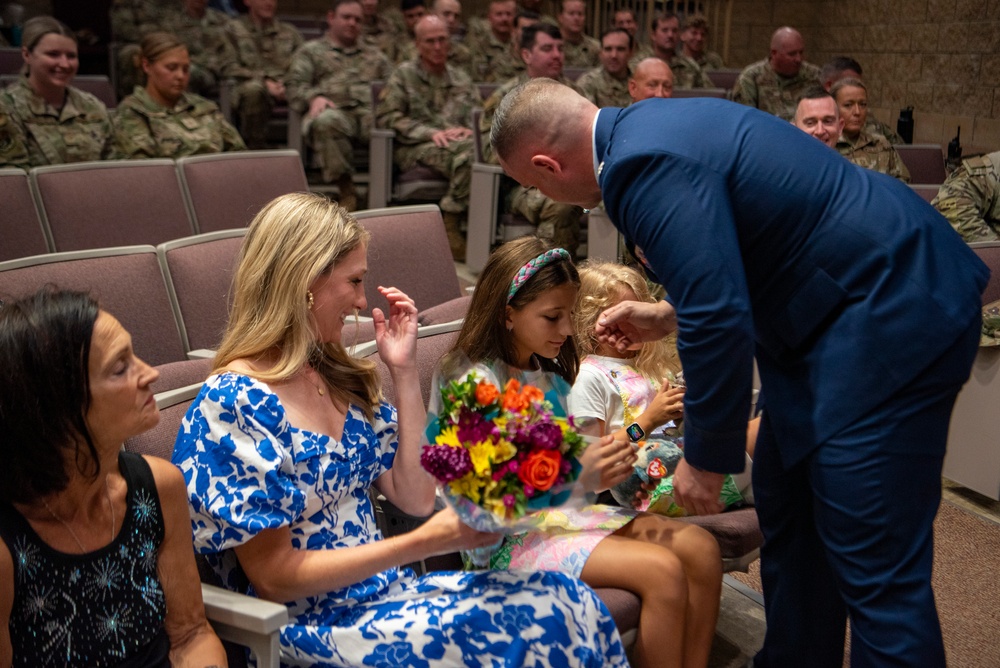 Lt. Col. Schnack promotion