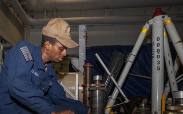Daily Operations Aboard USS George H.W. Bush (CVN 77)