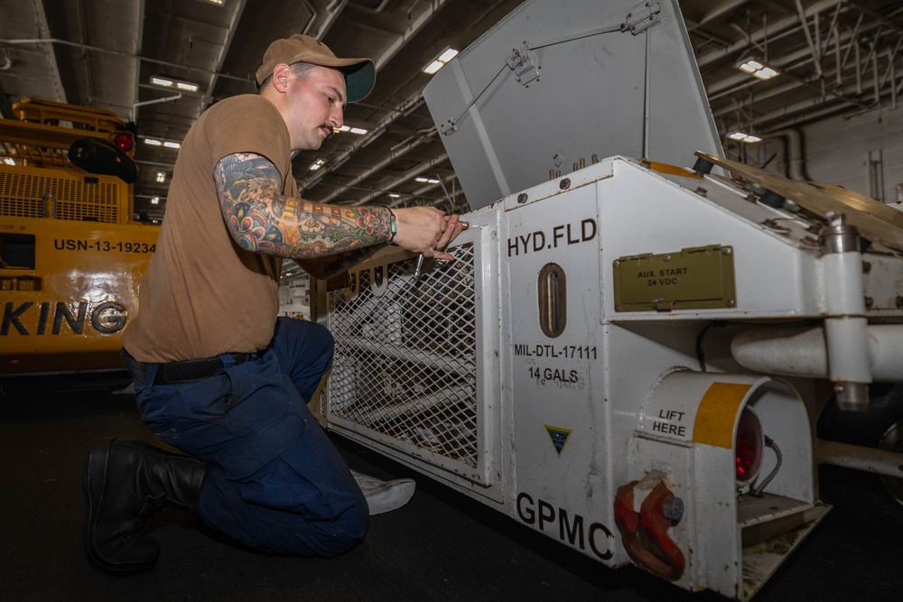 Daily Operations Aboard USS George H.W. Bush (CVN 77)