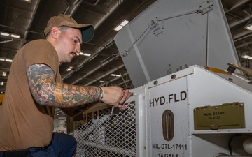 Daily Operations Aboard USS George H.W. Bush (CVN 77)