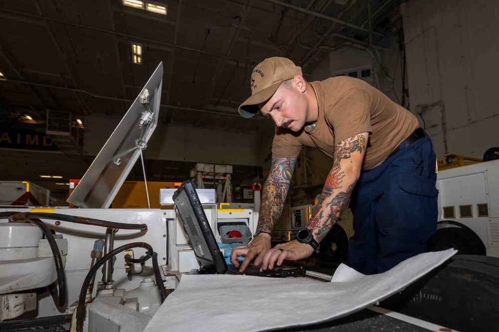 Daily Operations Aboard USS George H.W. Bush (CVN 77)