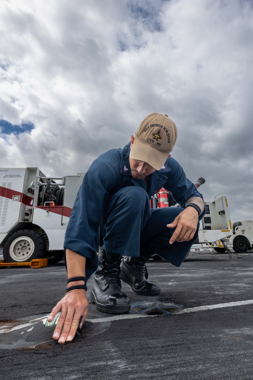 Daily Operations Aboard USS George H.W. Bush (CVN 77)