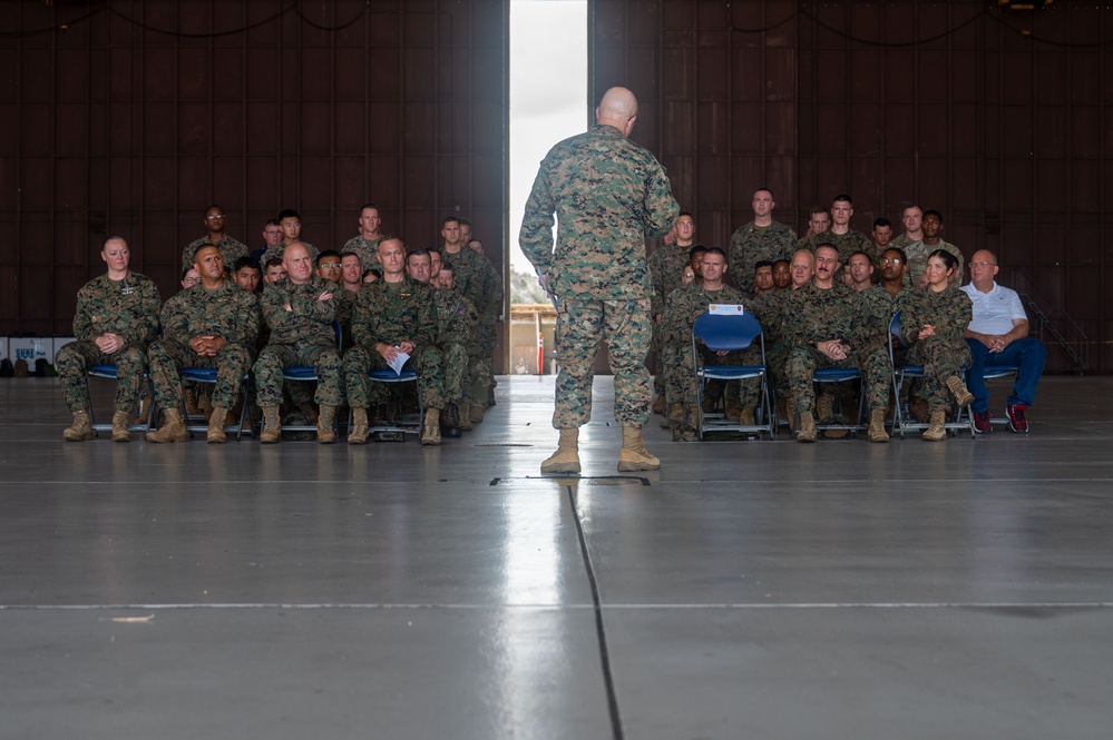 10th Marine Regiment change of command at Naval Station Guantanamo Bay