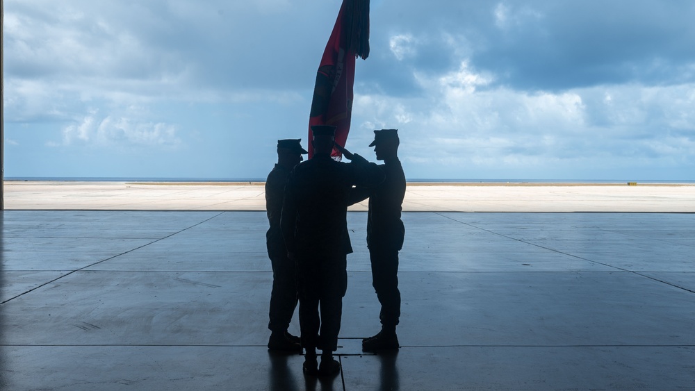 10th Marine Regiment change of command at Naval Station Guantanamo Bay