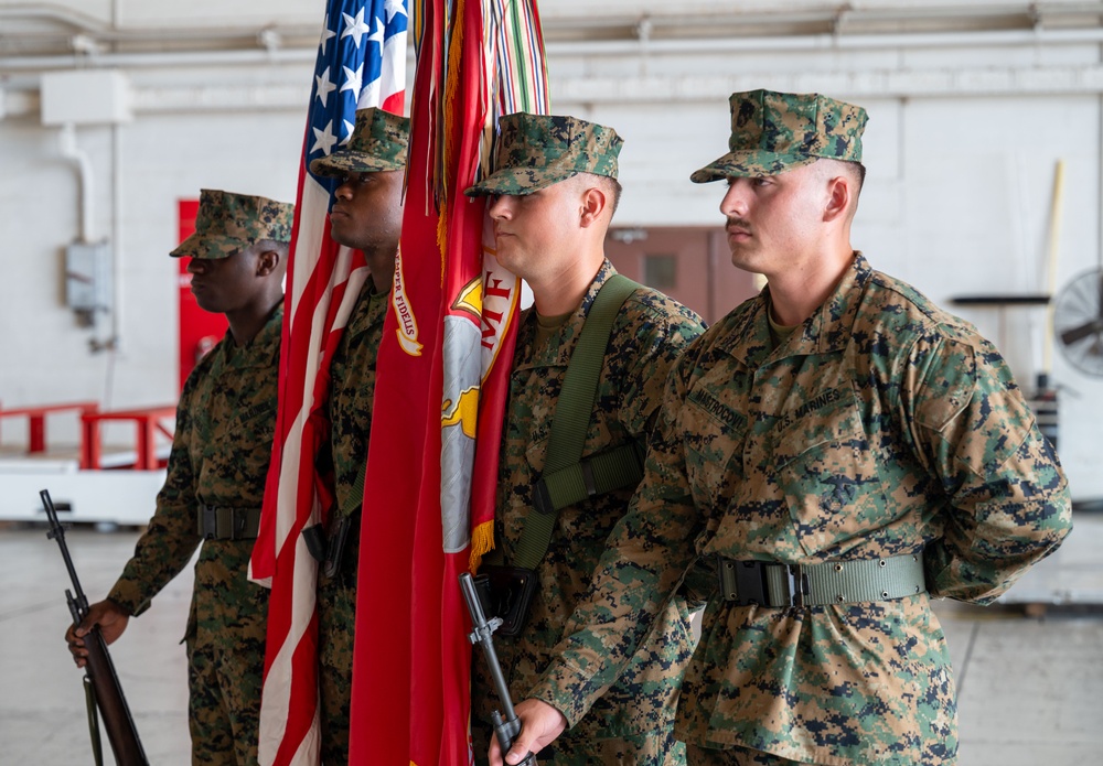 10th Marine Regiment change of command at Naval Station Guantanamo Bay
