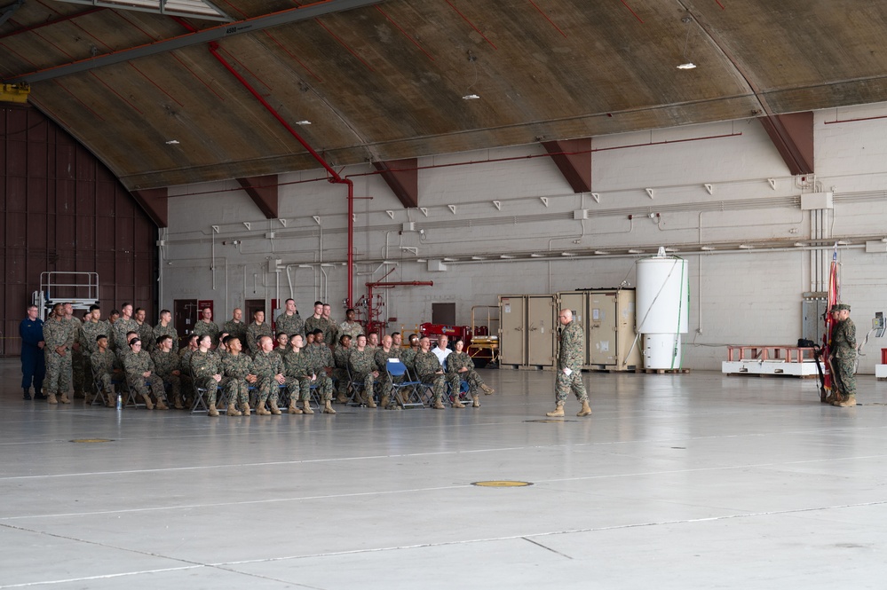 10th Marine Regiment change of command at Naval Station Guantanamo Bay