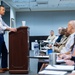 Secretary Hegseth, speaks to CAPSTONE 25-4