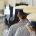 U.S. Coast Guard JROTC Student Color Guard Waits to Present Colors at Corpus Christi Coast Guard City Ceremony
