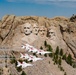 Thunderbirds Perform Photo Chase over Mt. Rushmore