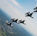 Thunderbirds Perform Photo Chase over Mt. Rushmore
