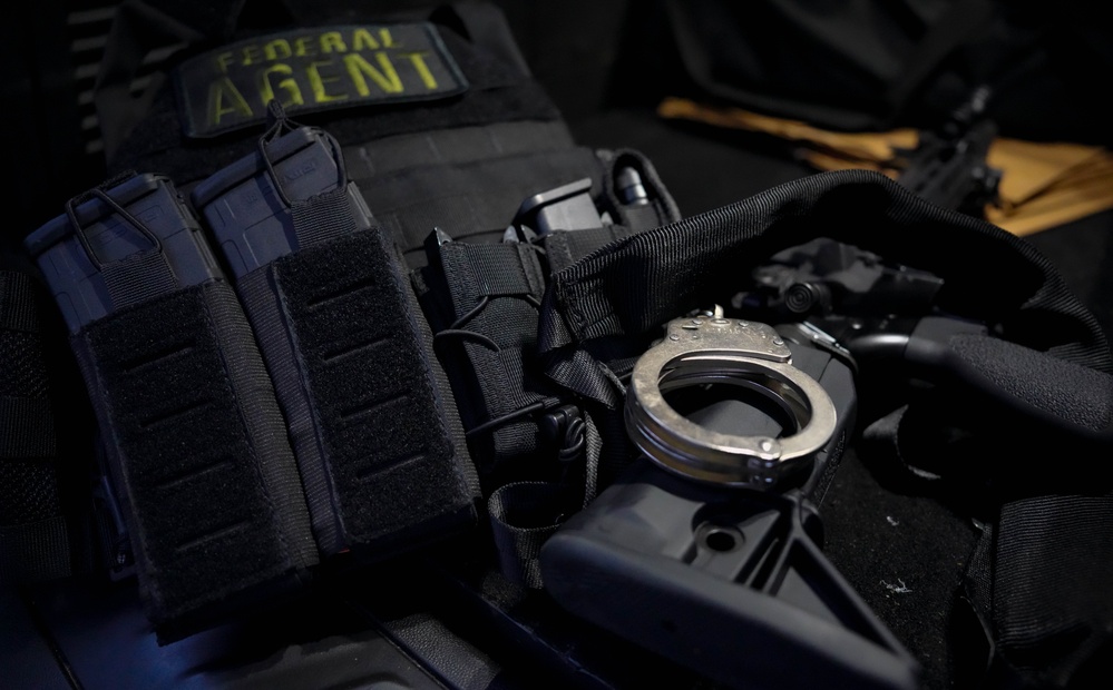 BORTAC detains an illegal alien in Frederick, Md.