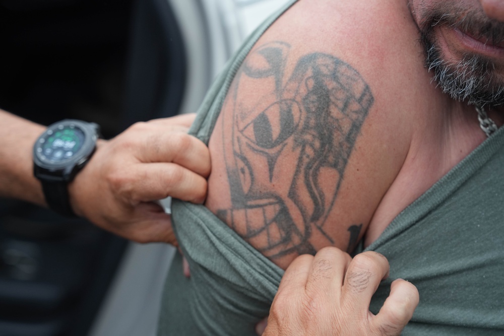 BORTAC detains an illegal alien in Frederick, Md.