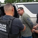 BORTAC detains an illegal alien in Frederick, Md.