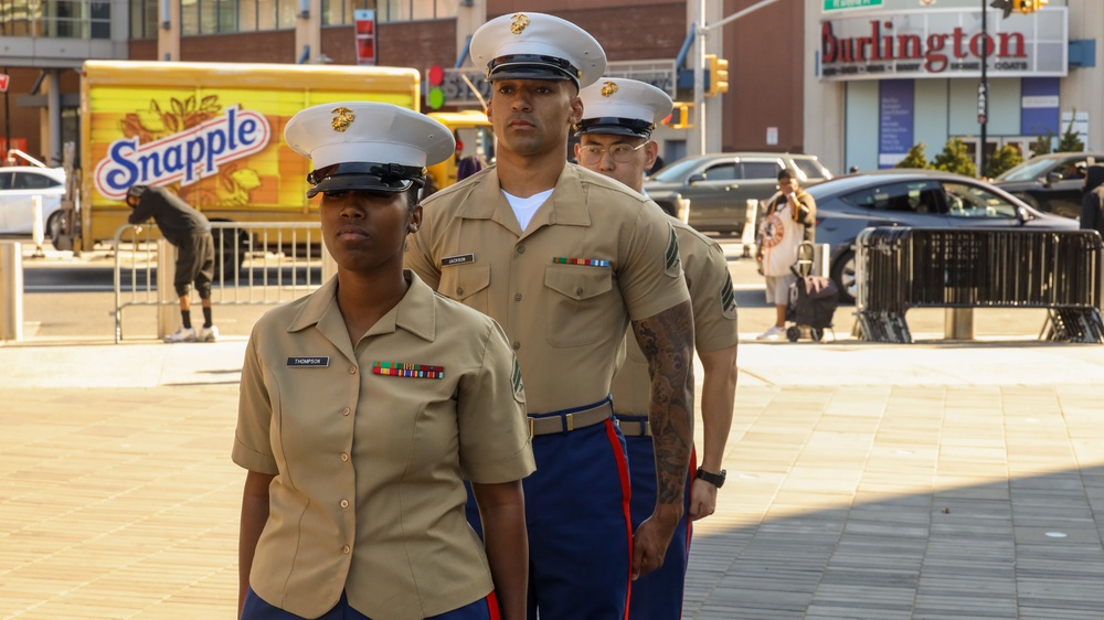 1st Marine Corps District August Reenlistment Ceremony