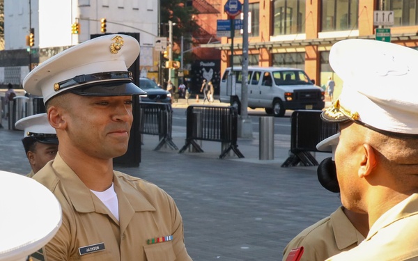 1st Marine Corps District August Reenlistment Ceremony
