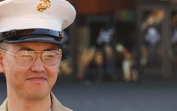 1st Marine Corps District August Reenlistment Ceremony
