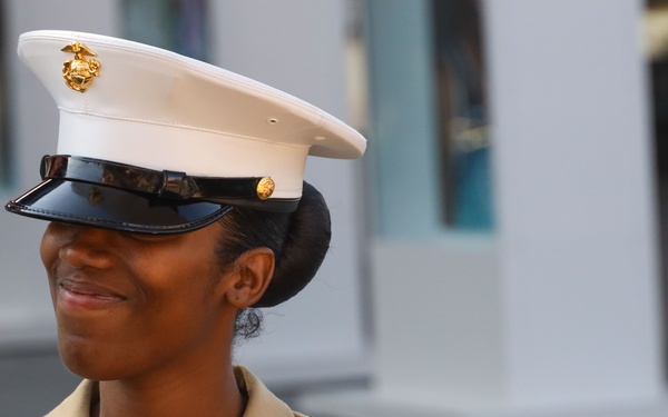 1st Marine Corps District August Reenlistment Ceremony
