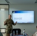 Brig. Gen. Rodger D. Waters, State of Nevada Adjutant General addresses staffers from Sen. Jackie Rosen's Office Aug. 12, 2025