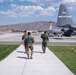 Aircrew steps to aircraft prior to training flight