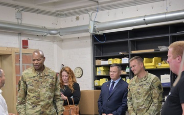 IMCOM acting commanding general tours garrisons in Europe