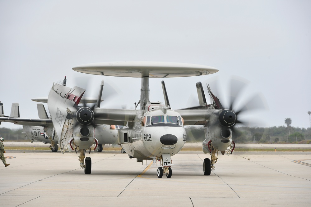 VAW-113 Return to Homeport