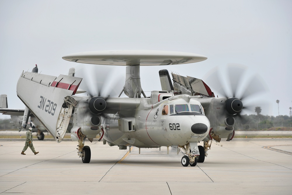 VAW-113 Return to Homeport