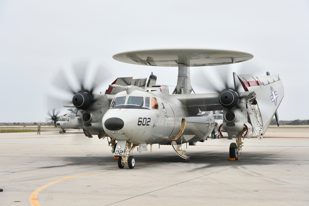 VAW-113 Return to Homeport