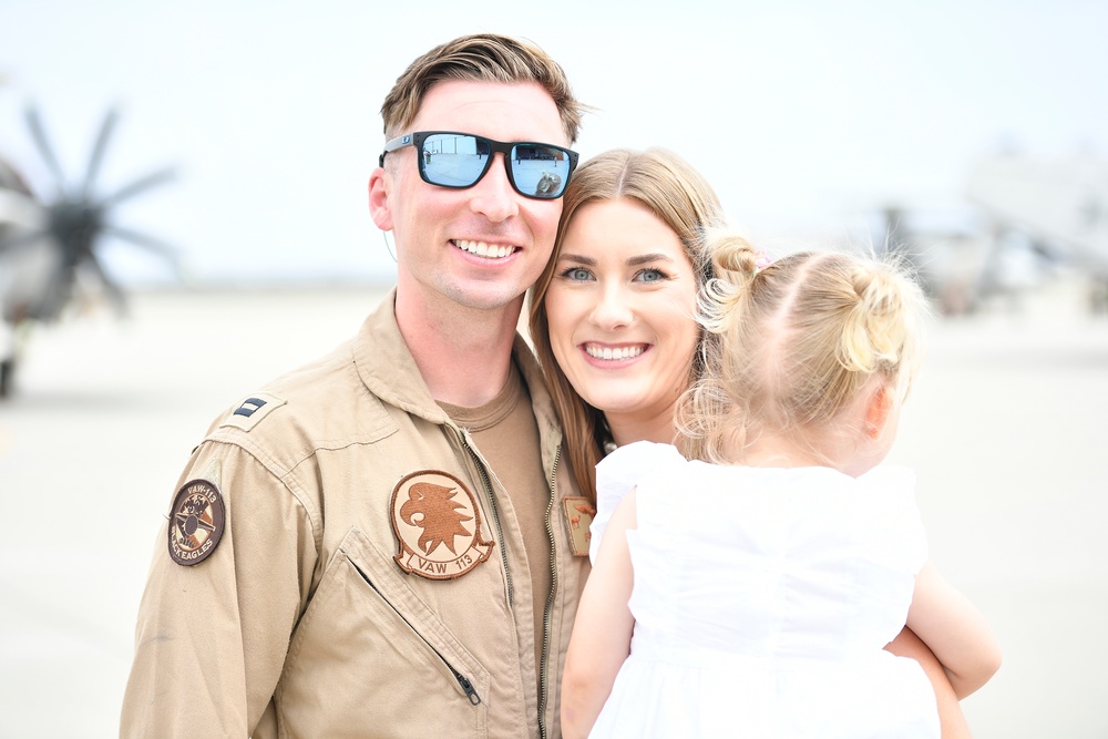 VAW-113 Return to Homeport