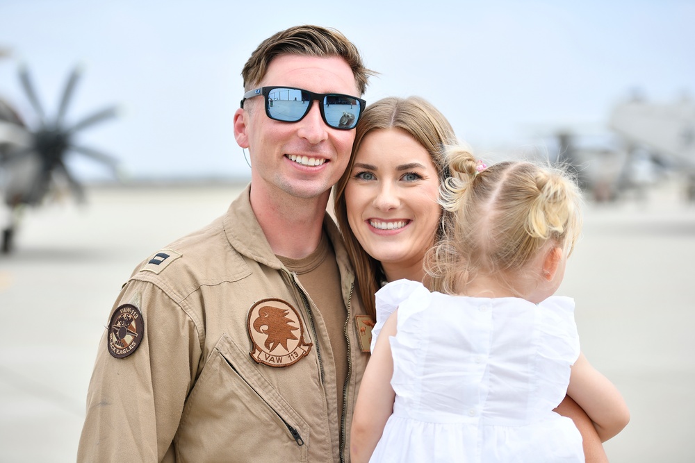 VAW-113 Return to Homeport