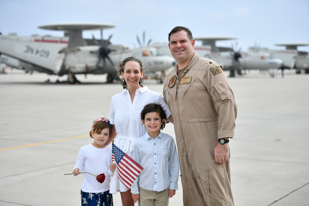VAW-113 Return to Homeport